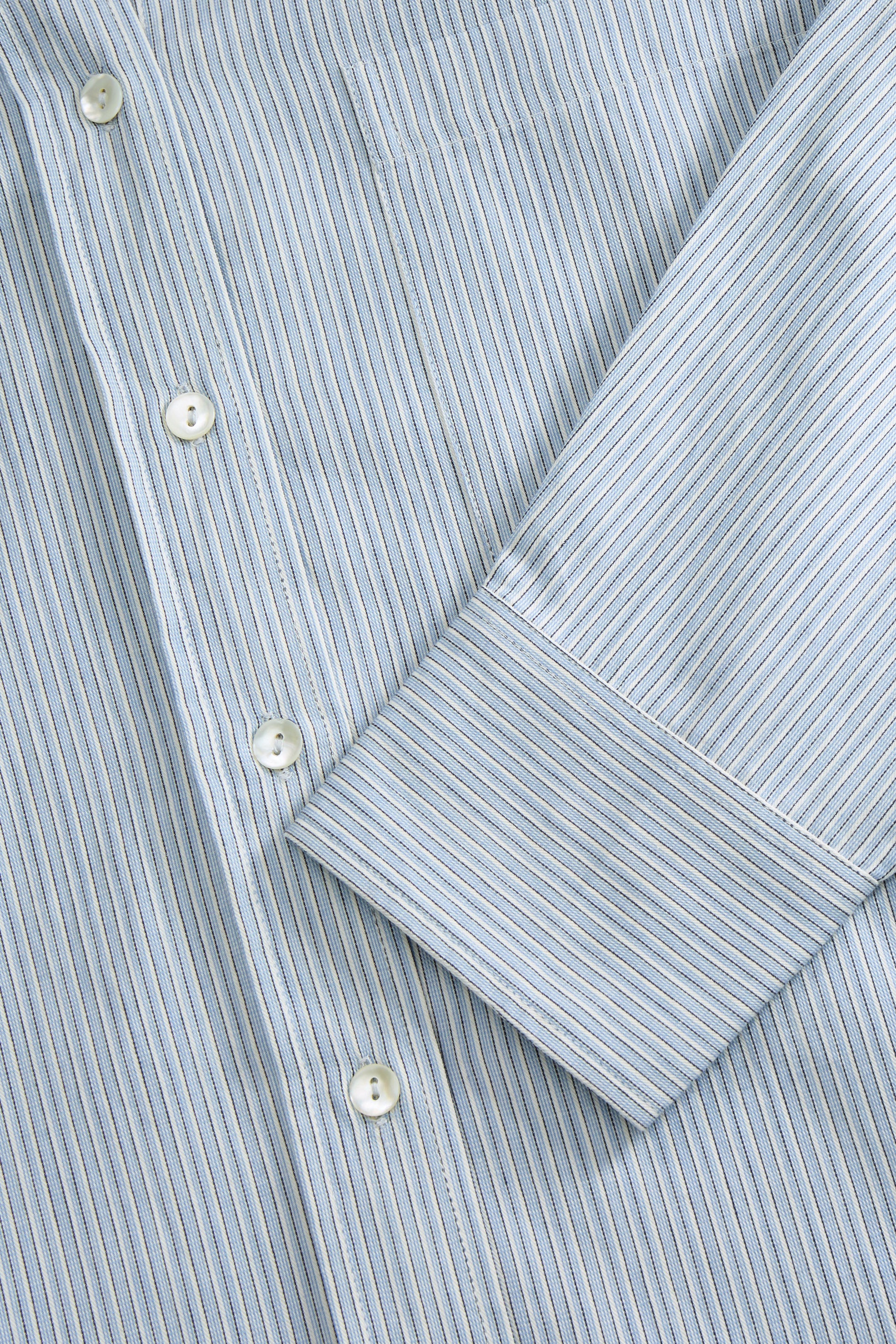 Skall Studio Nico shirt Shirt Tiny blue stripe